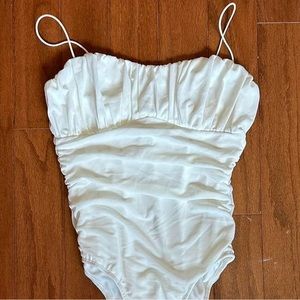 Princess Polly white bodysuit